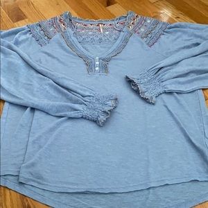 Boho chic Free People top